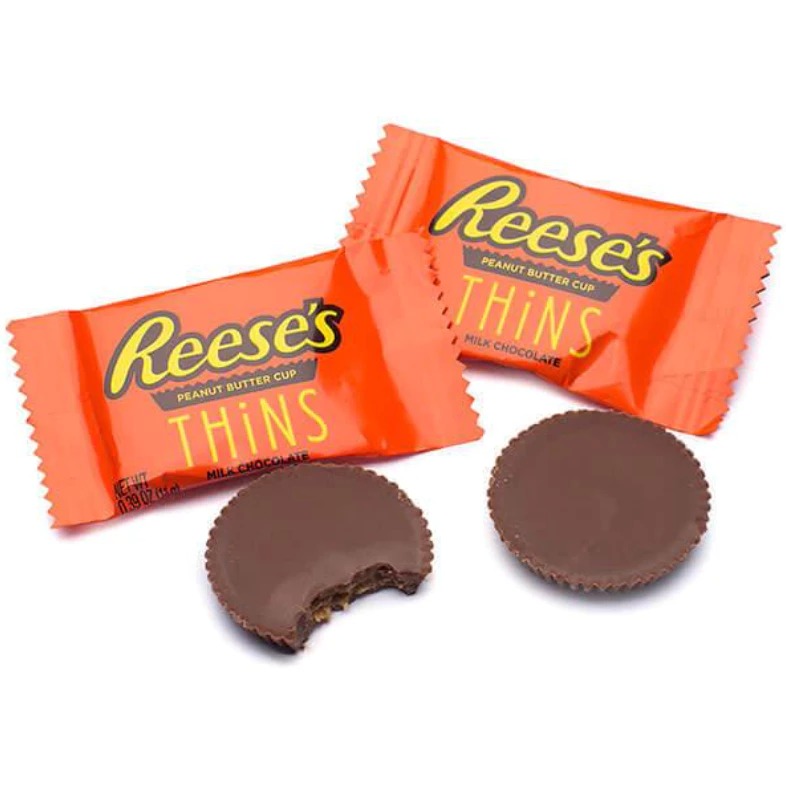 【義班迪】加拿大代購 Reese＇s 薄片巧克力杯 花生醬巧克力 黑巧克力 白巧克力 165g 單片包裝 加拿大零食-細節圖6