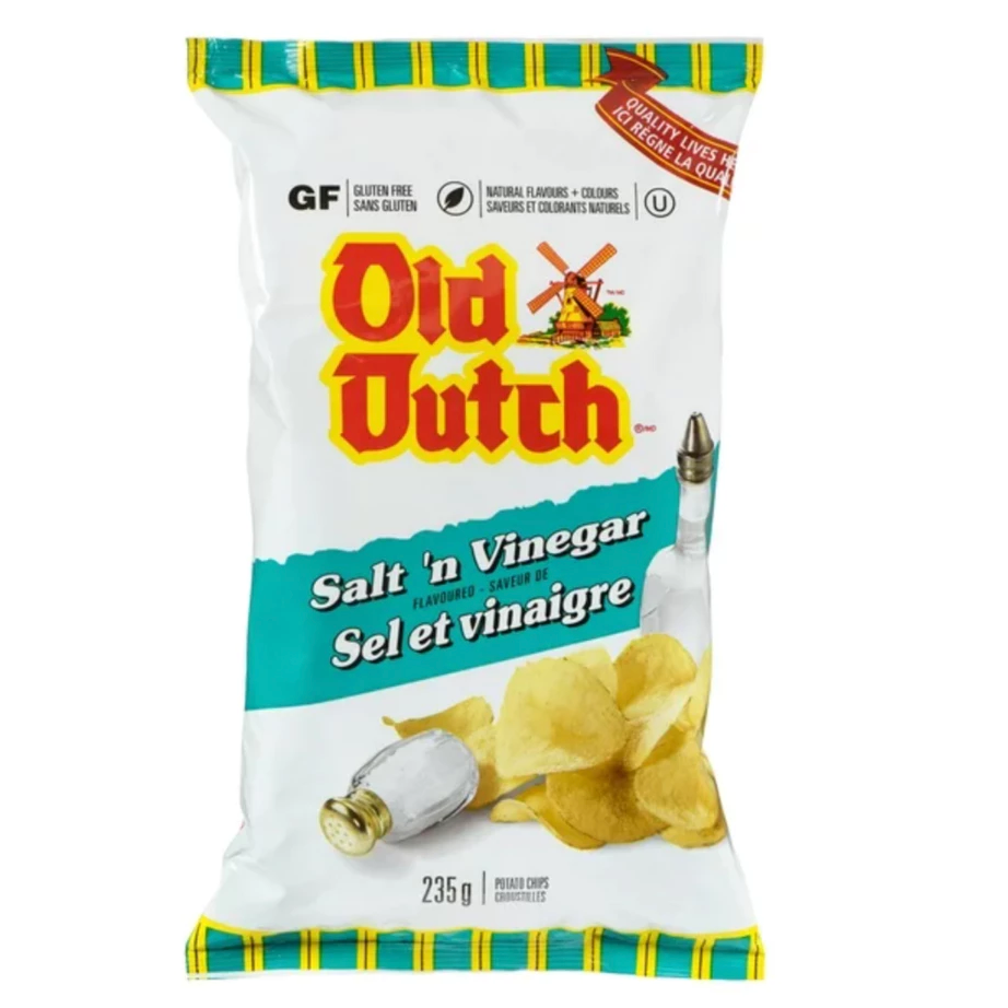 【義班迪】加拿大代購 Old Dutch 洋芋片 235g 多種口味 番茄 酸黃瓜 chips takis 薯片-規格圖7