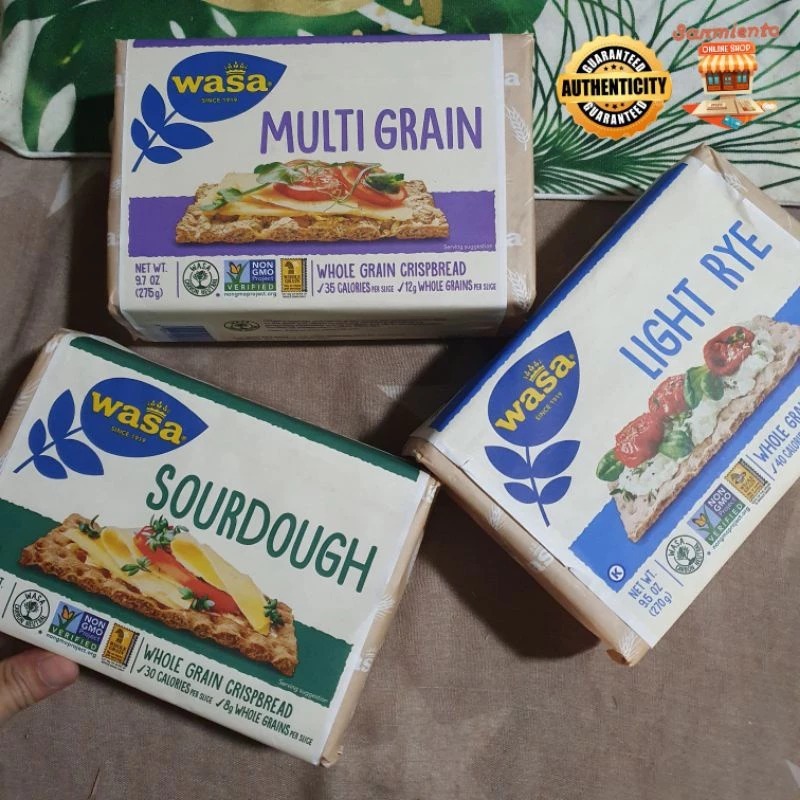 【義班迪】德國 Wasa crispbread 脆脆的全麥麵包 260g 黑麥 全穀物 酵母 薄脆餅乾 健身專用-細節圖2