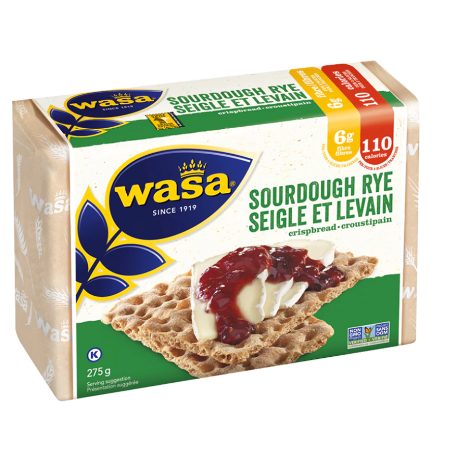 【義班迪】德國 Wasa crispbread 脆脆的全麥麵包 260g 黑麥 全穀物 酵母 薄脆餅乾 健身專用-規格圖7