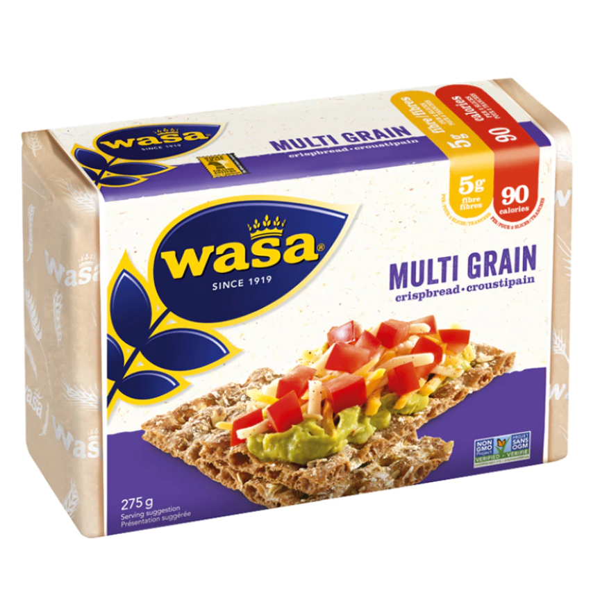 【義班迪】德國 Wasa crispbread 脆脆的全麥麵包 260g 黑麥 全穀物 酵母 薄脆餅乾 健身專用-規格圖7