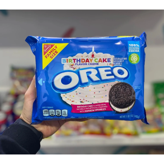 【義班迪】加拿大 Oreo Golden 奧利奧金色餅乾 270G 加拿大楓糖餅乾 巧克力餅乾 薄荷oero 雙層夾心-細節圖5