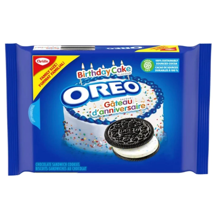 【義班迪】加拿大 Oreo Golden 奧利奧金色餅乾 270G 加拿大楓糖餅乾 巧克力餅乾 薄荷oero 雙層夾心-規格圖5