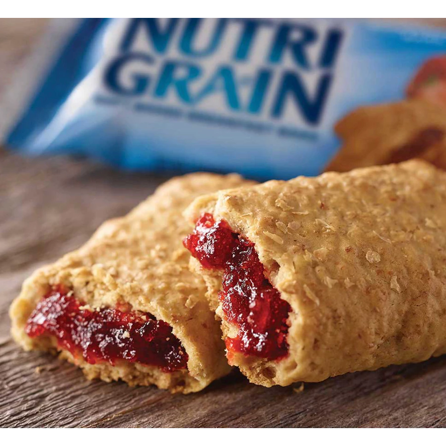 【義班迪】加拿大代購 Kellogg＇s Nutri-Grain 水果燕麥能量穀物棒 能量棒 無添加 新鮮水果 燕麥棒-細節圖2