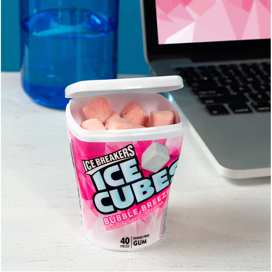 【義班迪】加拿大代購 Ice Breakers Ice Cubes 口香糖 薄荷口香糖 莓果 勁涼 加拿大超市 空運-細節圖4