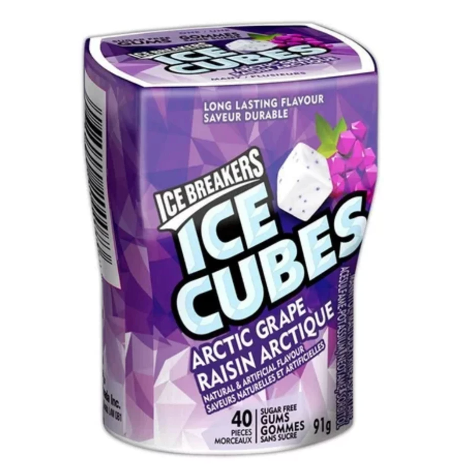 【義班迪】加拿大代購 Ice Breakers Ice Cubes 口香糖 薄荷口香糖 莓果 勁涼 加拿大超市 空運-規格圖5