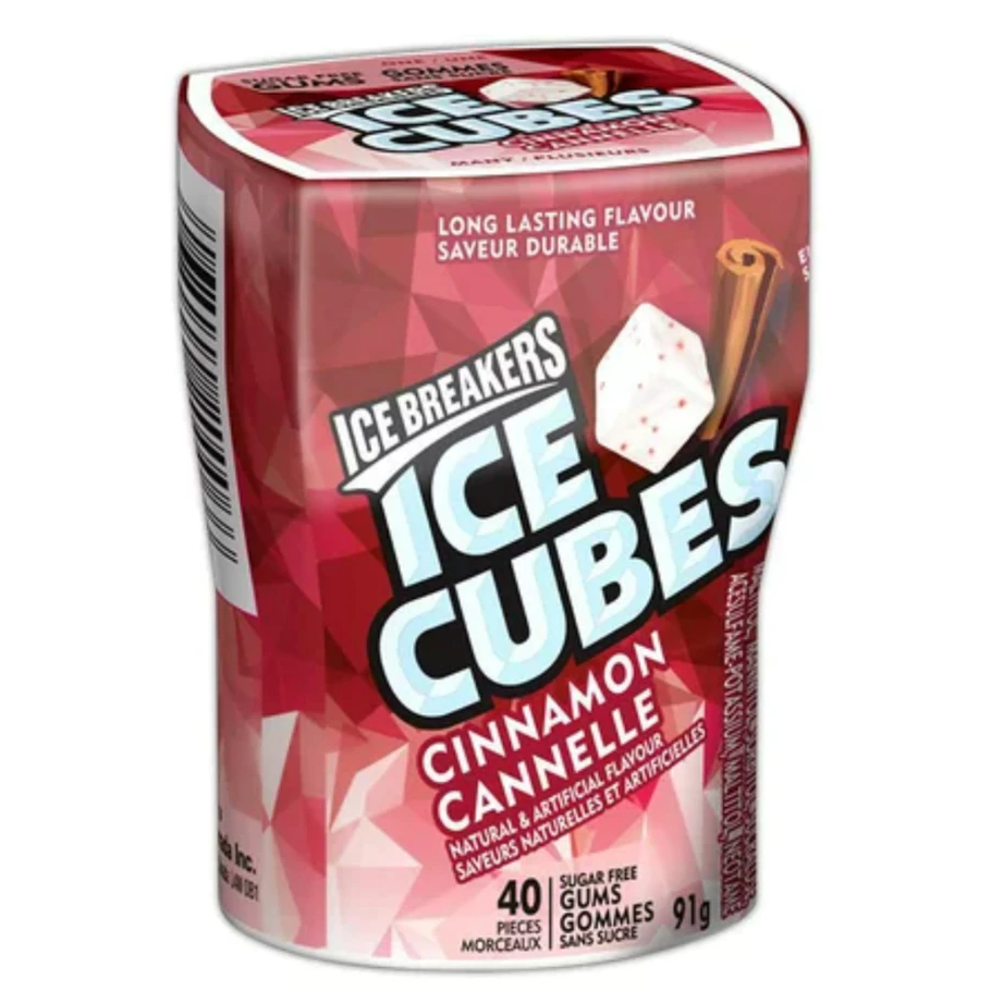 【義班迪】加拿大代購 Ice Breakers Ice Cubes 口香糖 薄荷口香糖 莓果 勁涼 加拿大超市 空運-規格圖5
