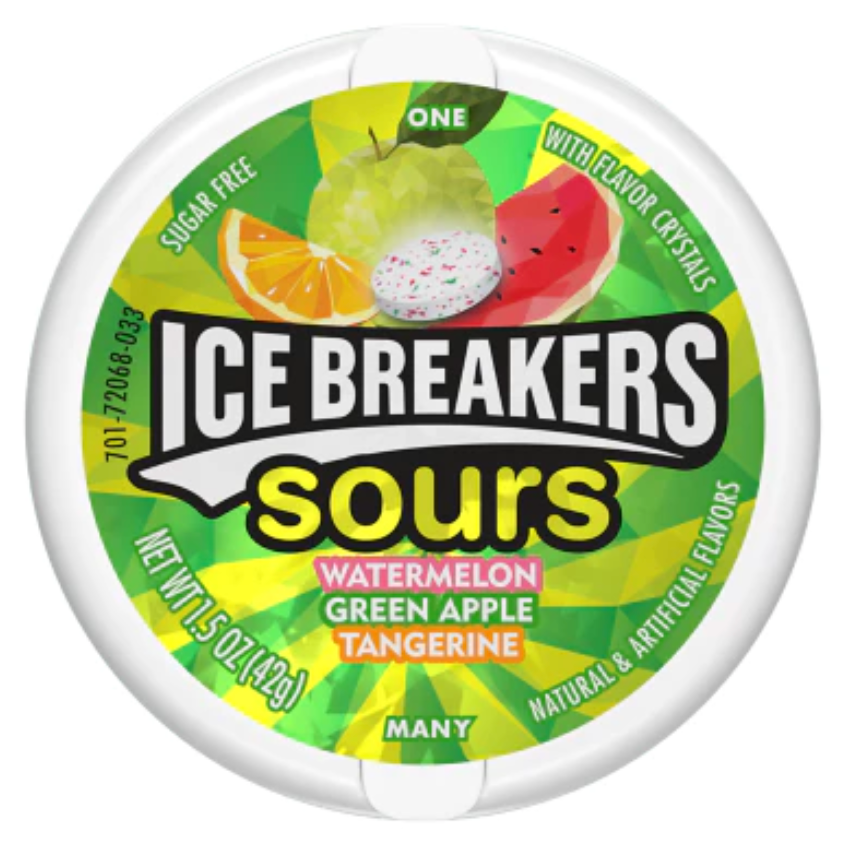 【義班迪】加拿大代購 Ice Breaker 酸莓果＆薄荷&酸水果&兩種口味 薄荷糖 口香糖 勁涼 加拿大超市 糖果-規格圖5