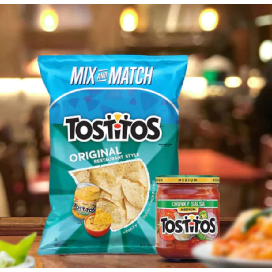 【義班迪】加拿大代購 TOSTITOS 墨西哥玉米片 莎莎醬 洋芋片 派對必備 玉米脆片 洋芋片 電影必備-細節圖6