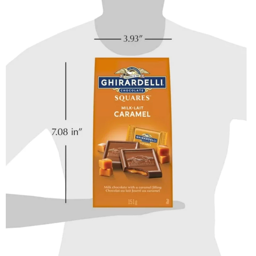 【義班迪】加拿大代購 GHIRARDELLI 巧克力 多種口味 黑巧克力 薄荷 焦糖內餡 聖誕節 大包裝 可可粉-細節圖3