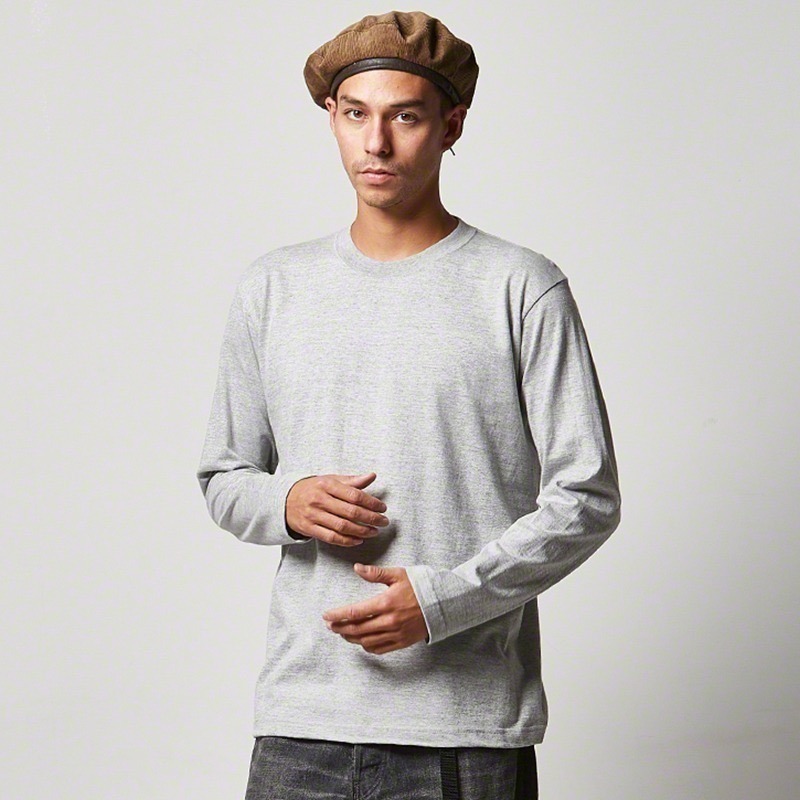 5011-01 3色 United Athle 5.6oz 柔棉長袖Tee 袖口羅紋 情侶穿搭 耐穿耐洗 休閒素T-細節圖6