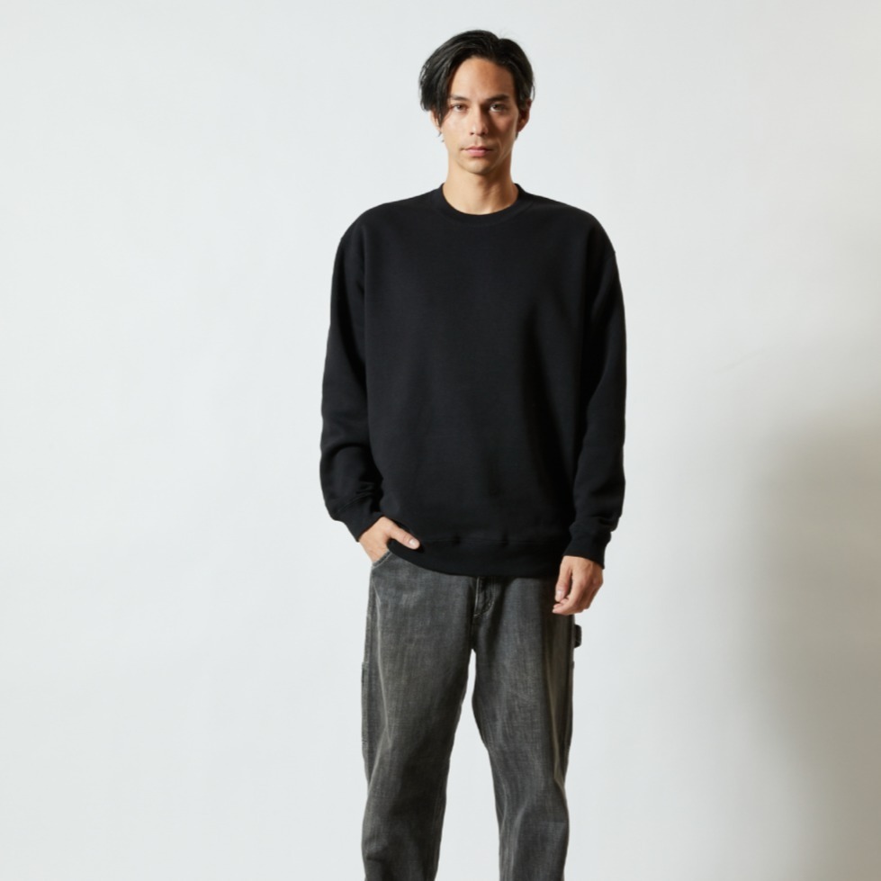 5928-01 第二版 4色 United Athle 圓領大學T 內刷毛 情侶穿搭 秋冬必備 熱銷 經典 流行 百搭-細節圖8