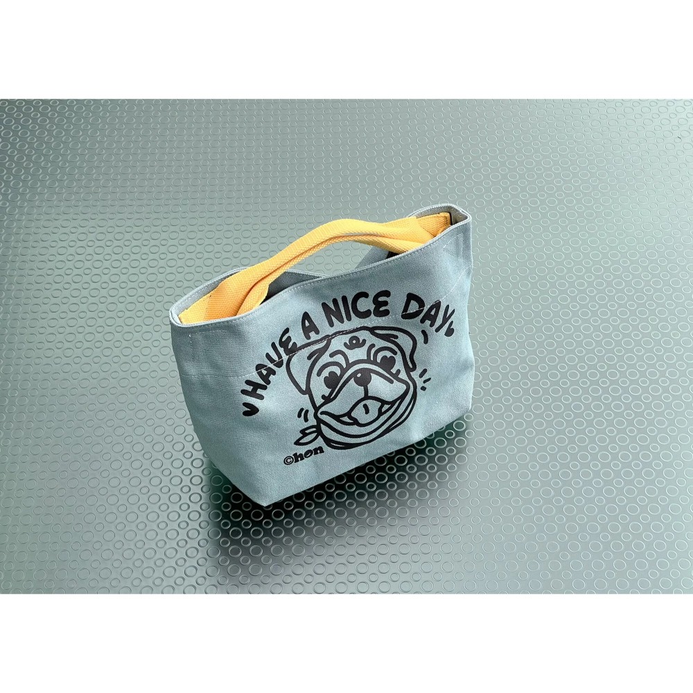 狗狗圖案午餐袋 巴哥犬 貴賓狗 比熊犬-細節圖3