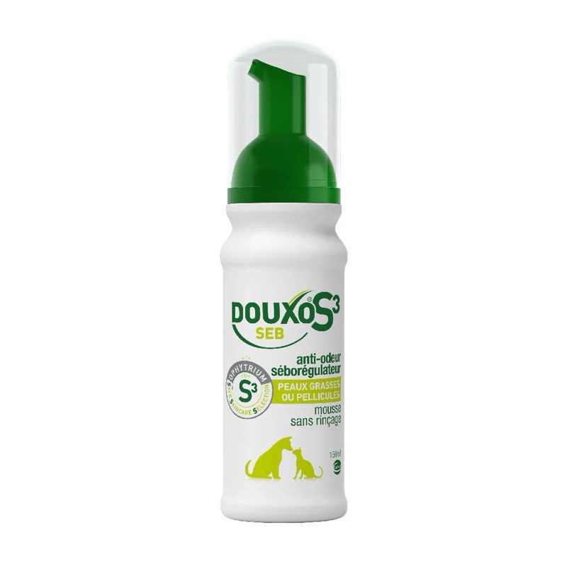DOUXO S3 PYO MOUSSE 洗毛慕斯 150 ML  適用於過敏、發癢皮膚-規格圖2