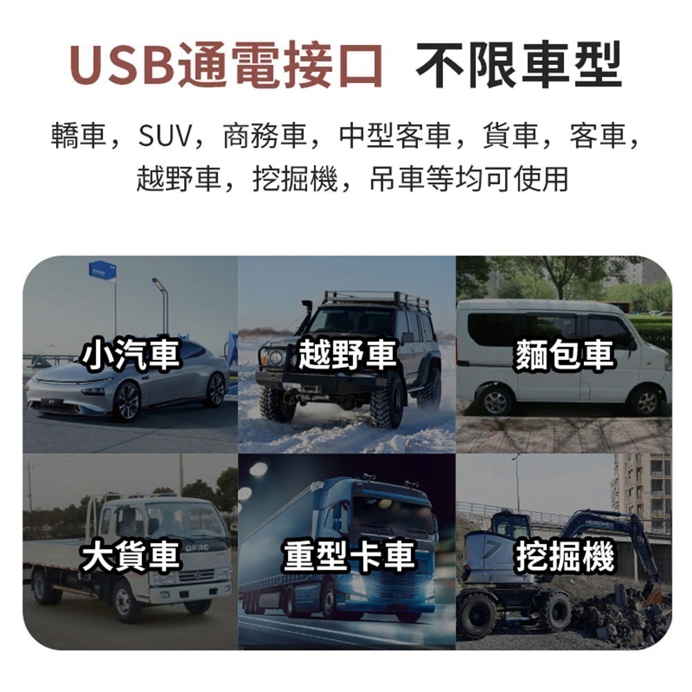 USB款 車用夾管型後座雙頭風扇 頭枕風扇 大風量 USB供電 3擋風速 基座萬向旋轉 左右調整風向-細節圖8
