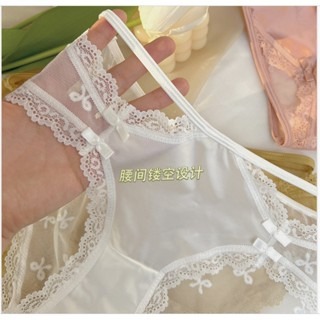 Yola優辣✨網紗內褲 薄紗內褲 冰絲內褲 中腰內褲 透氣內褲 涼感內褲 運動內褲 超薄內褲 包臀內褲 女內褲-細節圖3