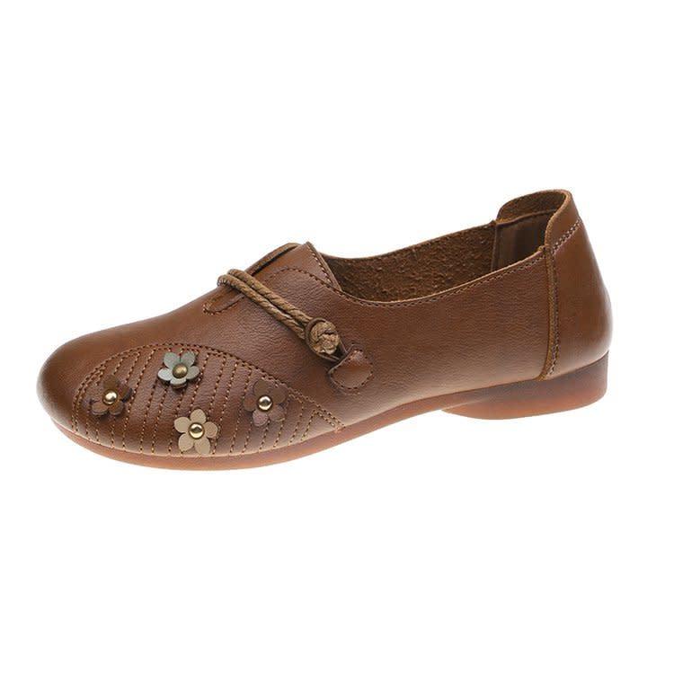 休閒鞋 2023熱賣軟底媽媽鞋春秋舒適防滑中老年老人鞋工作鞋批髮-細節圖6