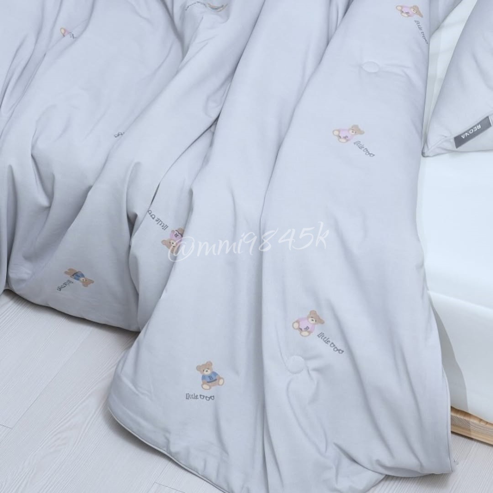 2278【OEM🇰🇷 素面小熊 涼感被 # -7.9度冰冰被】韓國棉被-細節圖7
