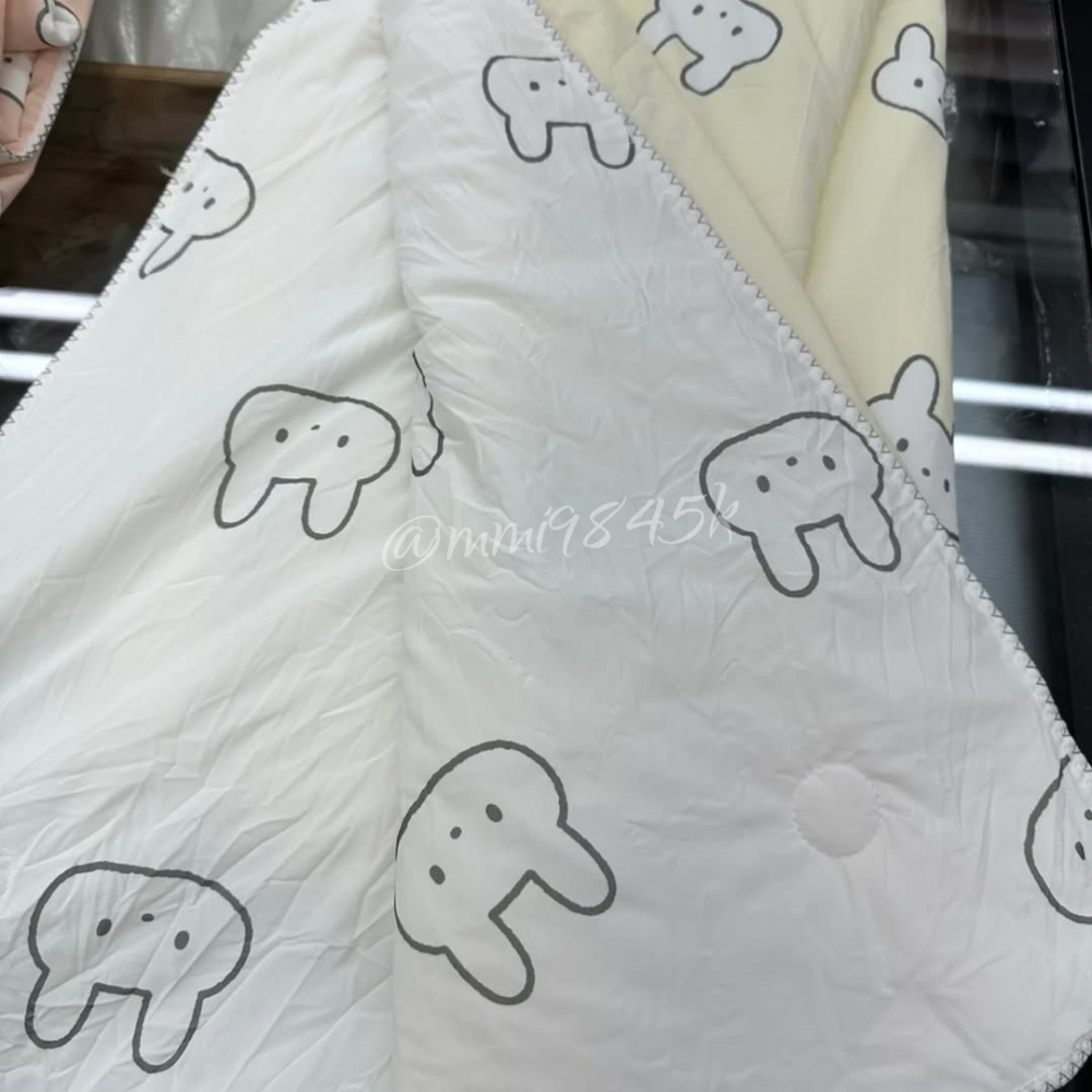2281【OEM🇰🇷 繽紛兔子 涼感被 # -7.9度冰冰被】韓國棉被-細節圖6