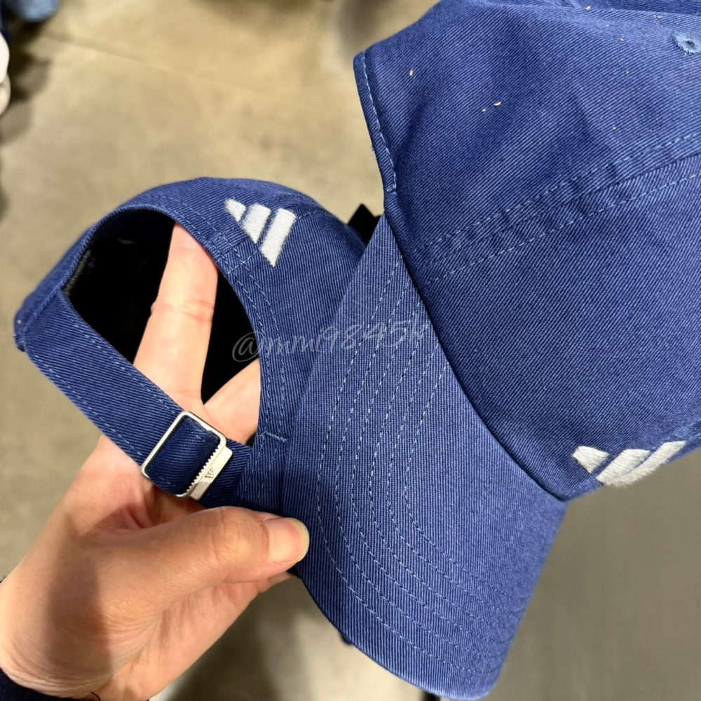 2376【🇺🇸 Adidas 經典大標刺繡 老帽】愛迪達 遮陽 防曬 棒球帽-細節圖2