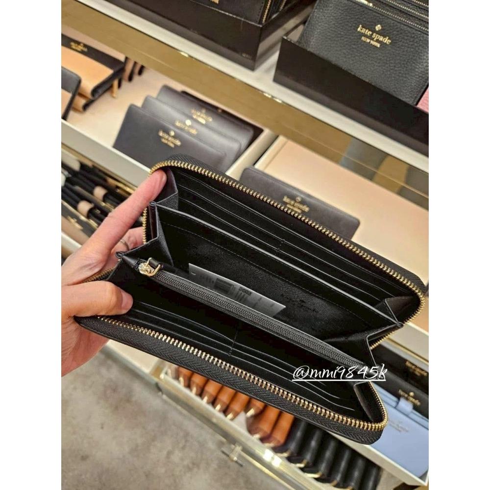 美國代購 Kate spade 防刮拉鍊長夾 長夾 拉鍊長夾-細節圖2