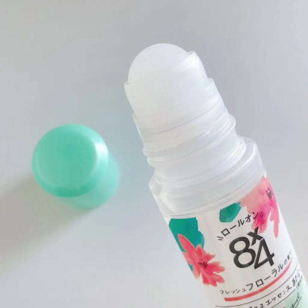 日本 花王 8X4 除汗劑 制汗 抑菌 除臭 體香劑 爽身 45ml 日本製 【滾珠賣場】-細節圖2