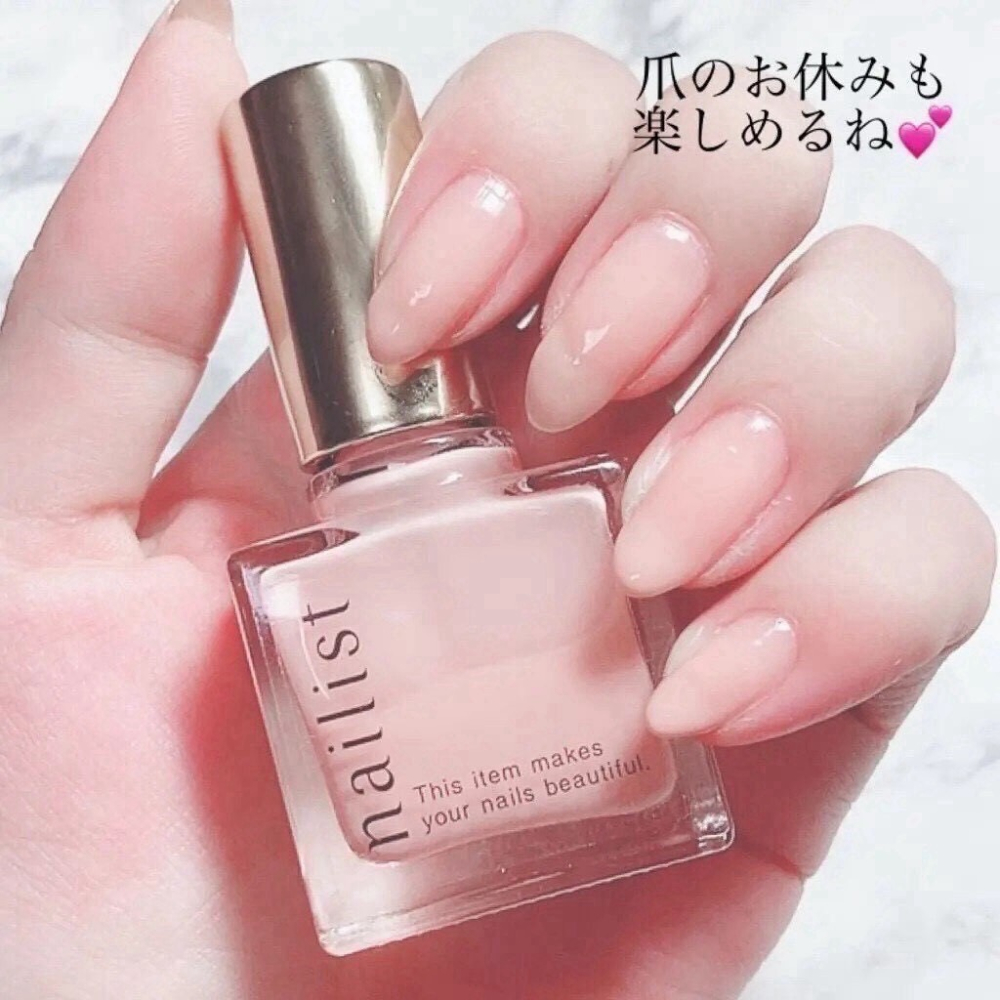日本 KOJI nailist 玫瑰香 指甲油 保濕 速乾 護甲 裸色 血色 護甲油 裸膚 日本製 59g-細節圖5