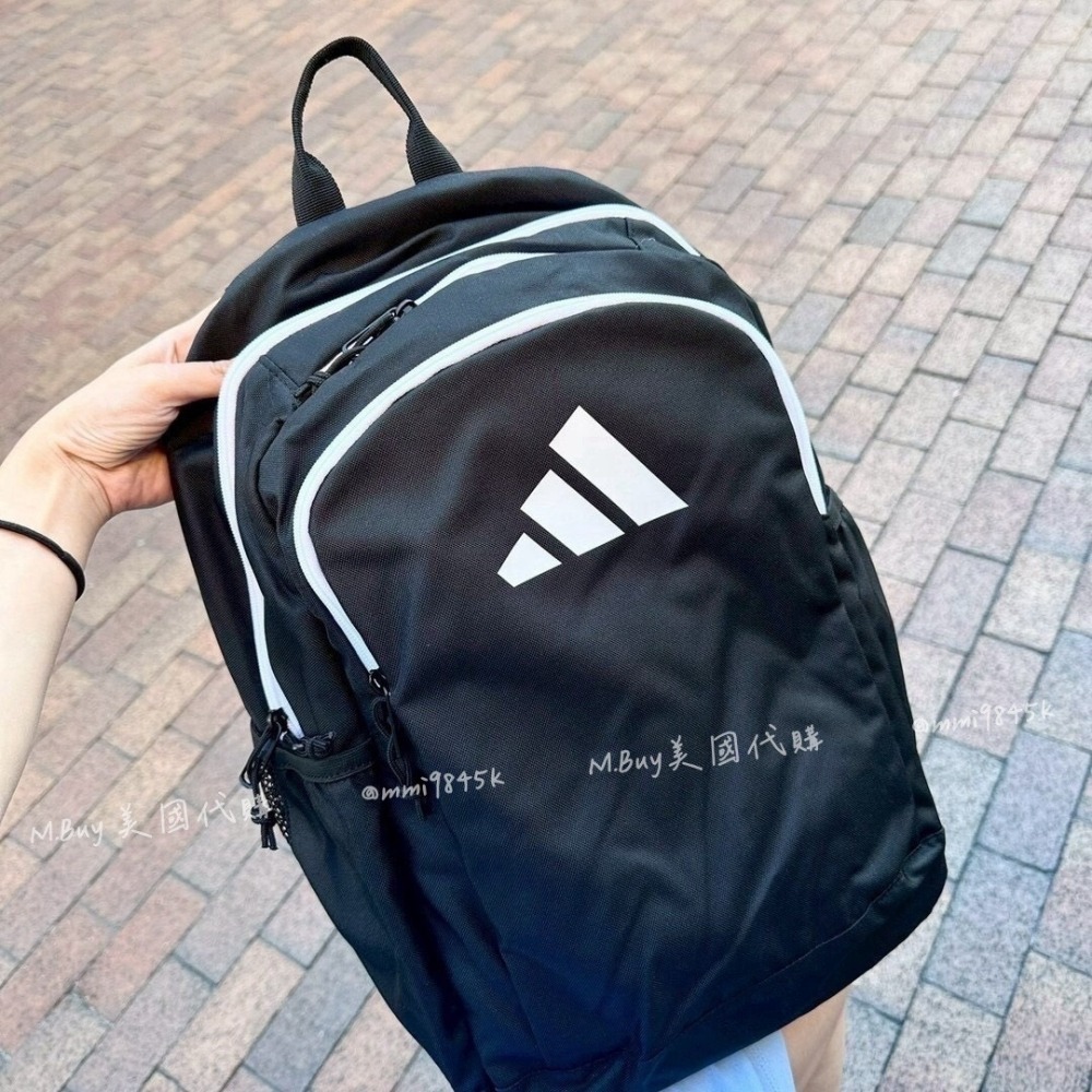 Adidas 雙層雙肩後背包 後背包 背包  雙層