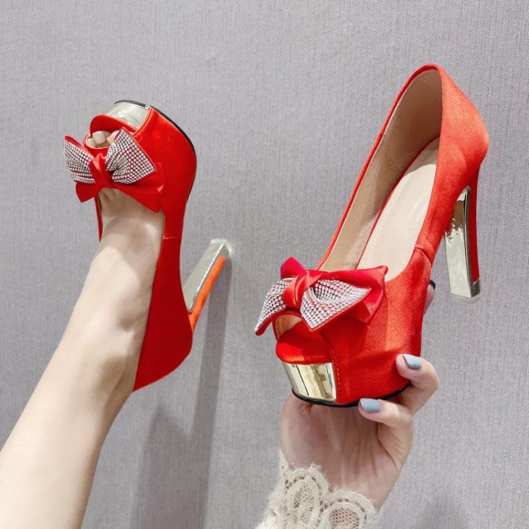 2023年春季防水臺魚嘴單鞋型號35-40碼-細節圖3