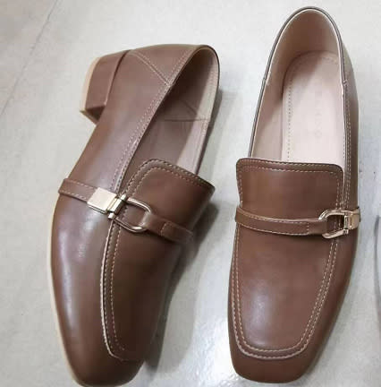 樂福鞋 7723-1復古粗跟休閒單鞋只接訂單-細節圖3