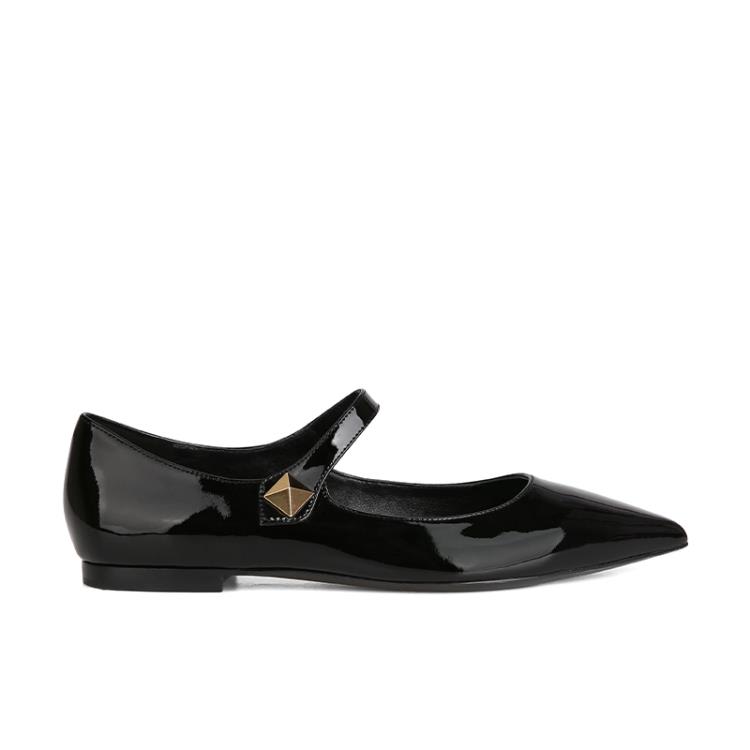 平底鞋 【sheii蘇茵茵】薔薇初夏~法式尖頭一字帶淺口瑪麗珍女單鞋鞋-細節圖6