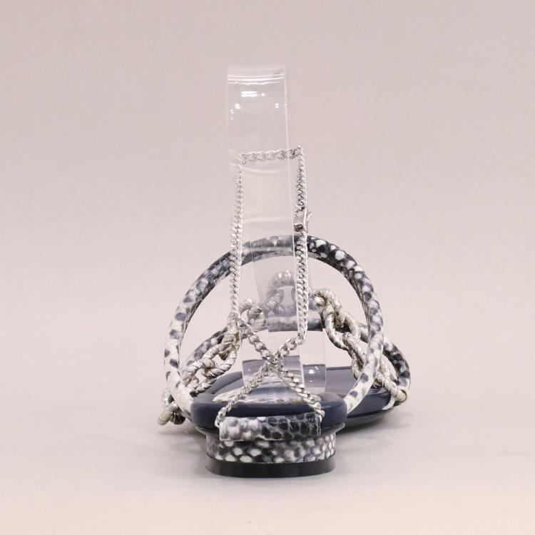 平底涼鞋 新款方頭拖鞋時尚輕便啞光涼拖支持小批量訂製單鞋細跟涼鞋-細節圖5