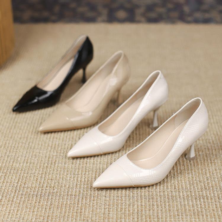 高跟鞋 【品致新品】9078-31細跟鞋女2023年春季伴娘鞋34-39碼-細節圖3