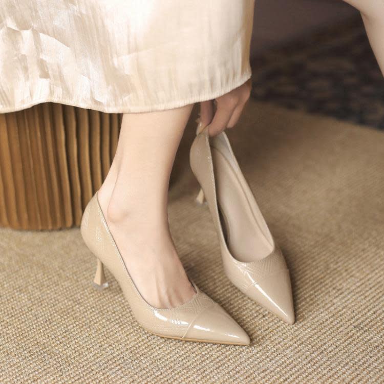 高跟鞋 【品致新品】9078-31細跟鞋女2023年春季伴娘鞋34-39碼-細節圖8