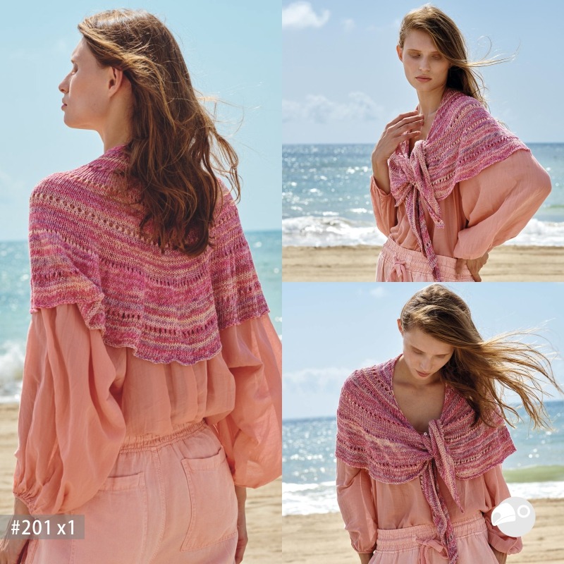 Katia 波西段染紗 BOHEMIAN SILK 春夏紗 編織線材 歐洲進口 - 【大嘴鳥】編織工具線材販售