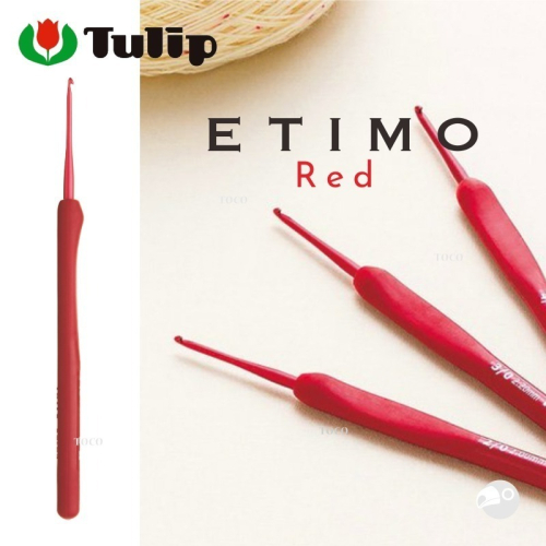 【大嘴鳥】Tulip 廣島紅柄鉤針 ETIMO Red TED-010~105 編織工具 日本原裝