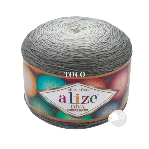 【大嘴鳥】Alize 迪娃長漸層 Diva Ombre Batik 編織線材 土耳其進口-規格圖6