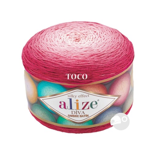 【大嘴鳥】Alize 迪娃長漸層 Diva Ombre Batik 編織線材 土耳其進口-規格圖6