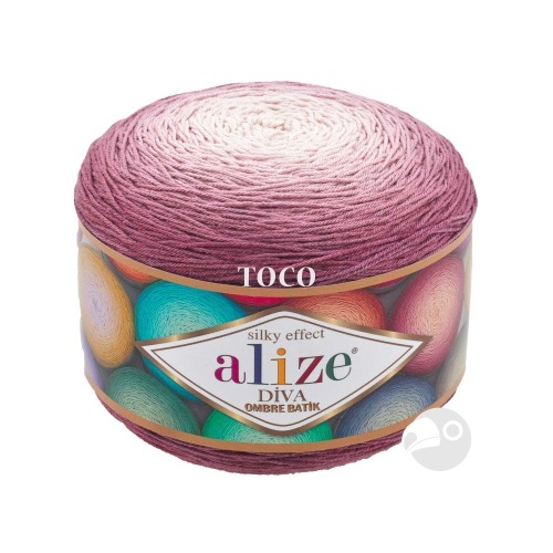 【大嘴鳥】Alize 迪娃長漸層 Diva Ombre Batik 編織線材 土耳其進口-規格圖6