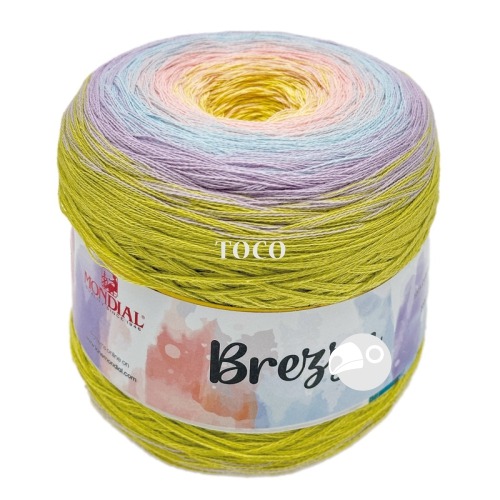 【大嘴鳥】Mondial 微風漸層紗 Brezza 春夏紗 編織線材 歐洲進口-規格圖7