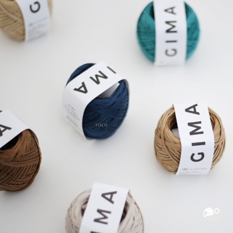 【大嘴鳥】Daruma 橫田 GIMA 棉麻線 編織線材 日本進口-細節圖2