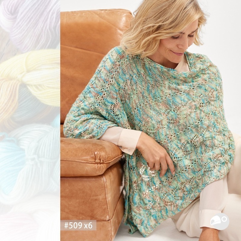 【大嘴鳥】Lana Grossa 2331 艾可波羅手染線 Ecopuno Hand-Dyed 編織線材 歐洲進口-細節圖4