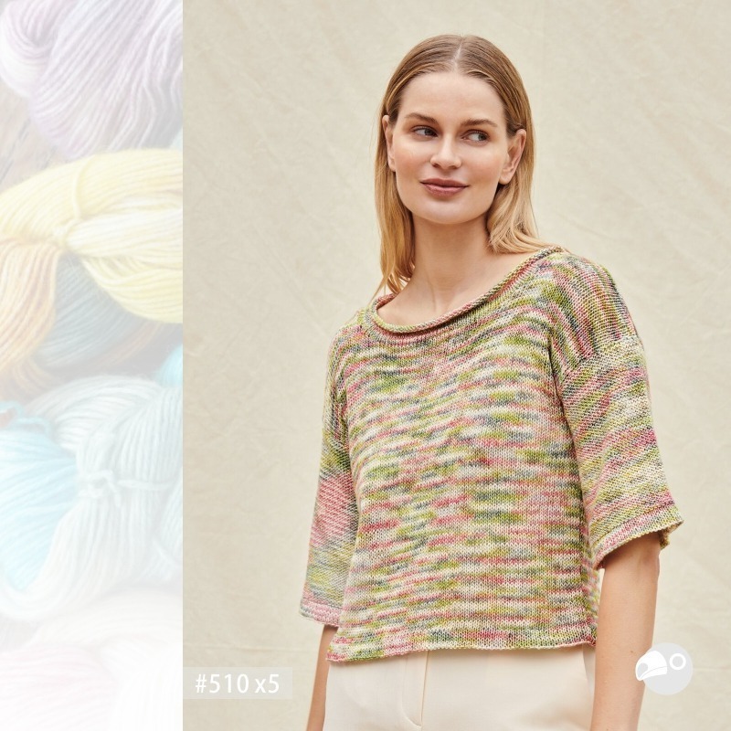 【大嘴鳥】Lana Grossa 2331 艾可波羅手染線 Ecopuno Hand-Dyed 編織線材 歐洲進口-細節圖5