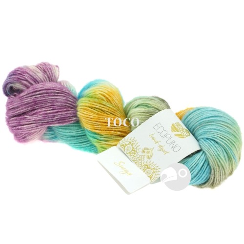 【大嘴鳥】Lana Grossa 2331 艾可波羅手染線 Ecopuno Hand-Dyed 編織線材 歐洲進口-規格圖5