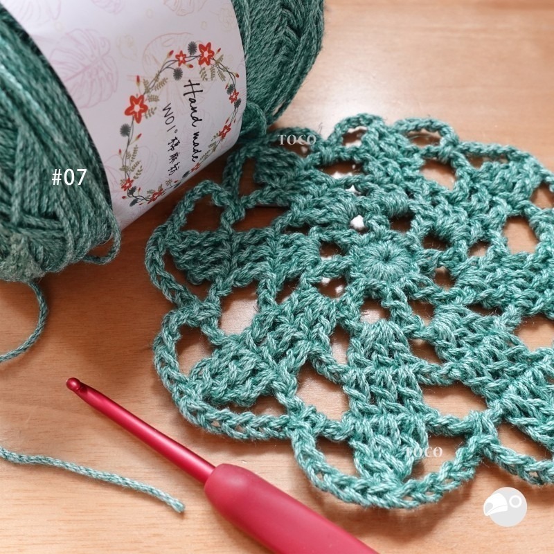 【大嘴鳥】Aislon W01 棉麻紡 棉麻線 編織線材 台灣製造-細節圖4