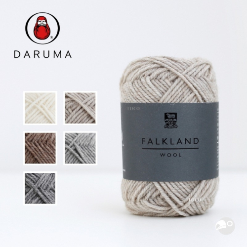 【大嘴鳥】Daruma 橫田 福克蘭毛線 Falkland Wool 編織線材 日本進口