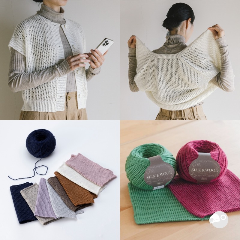 【大嘴鳥】Olympus 絲光毛線 SILK & WOOL 秋冬毛線 編織線材 日本進口-細節圖2