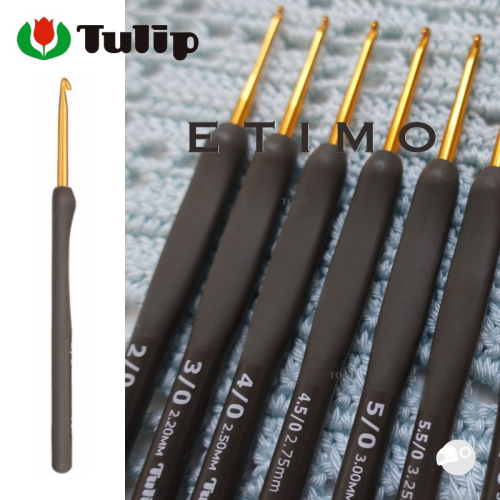 【大嘴鳥】Tulip ETIMO T15 廣島黑柄鉤針 編織工具 日本原裝