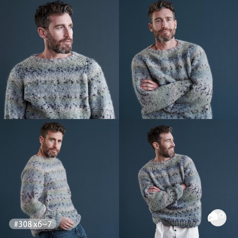 【大嘴鳥】Katia 飄羽漸層花毛線 PIUMINO 編織線材 歐洲進口-細節圖8