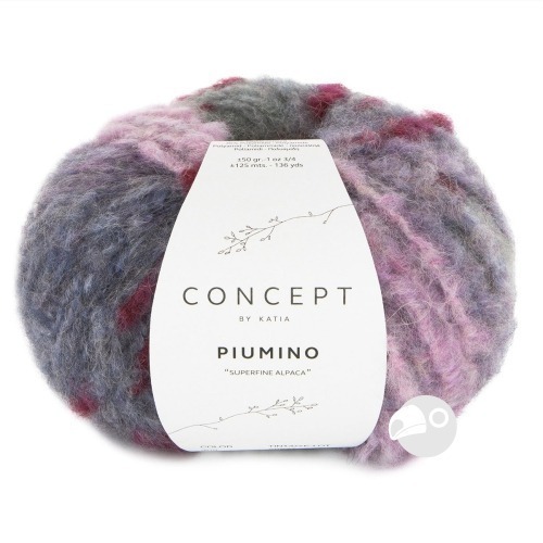 【大嘴鳥】Katia 飄羽漸層花毛線 PIUMINO 編織線材 歐洲進口-規格圖9